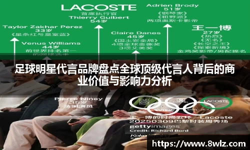 足球明星代言品牌盘点全球顶级代言人背后的商业价值与影响力分析